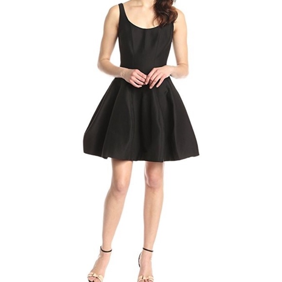 HALSTON HERITAGE Silk Faille Tulip DRESS Size 2  Green NORDSTROM - Picture 2 of 7